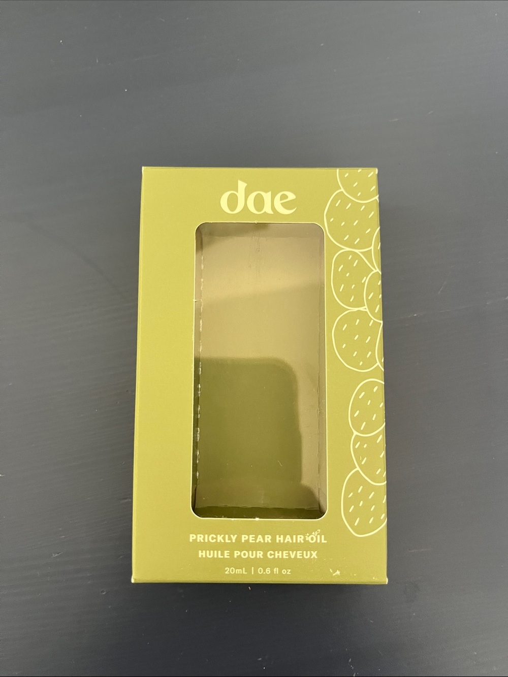 dae Prickly Pear Hair Oil Box - Olive Green